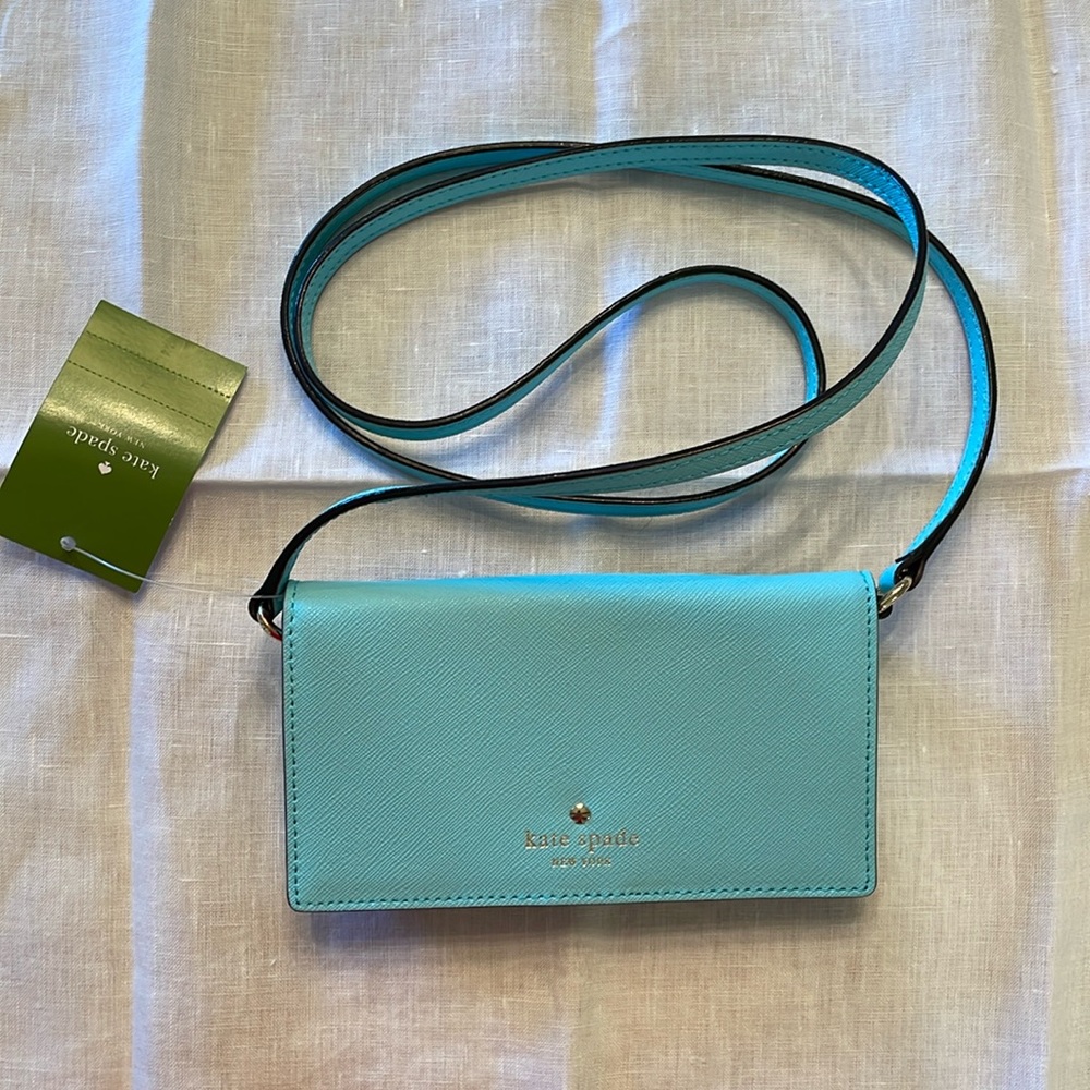 Kate Spade Bifold wallet with crossbody strap